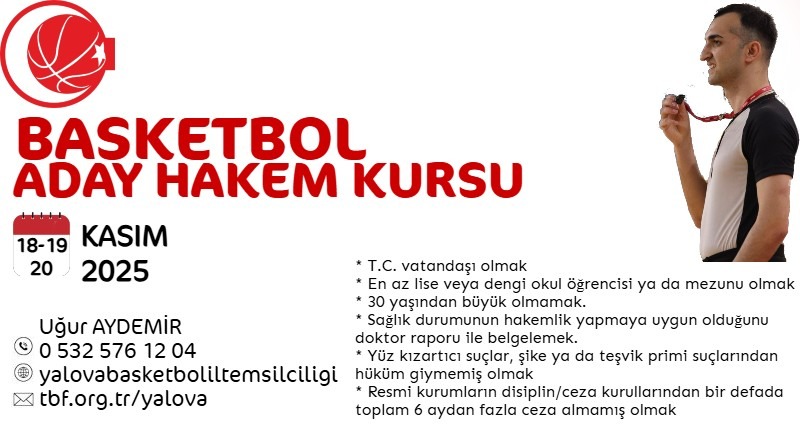 Basketbol Aday Hakem Kursu