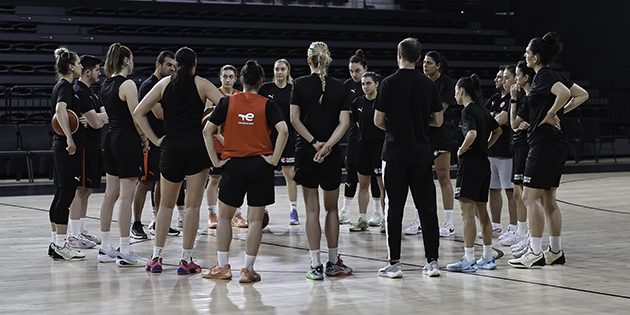 A Kadın Milli Takımımız, FIBA 2025 Kadınlar Avrupa Şampiyonası Çalışmalarına Devam Ediyor
