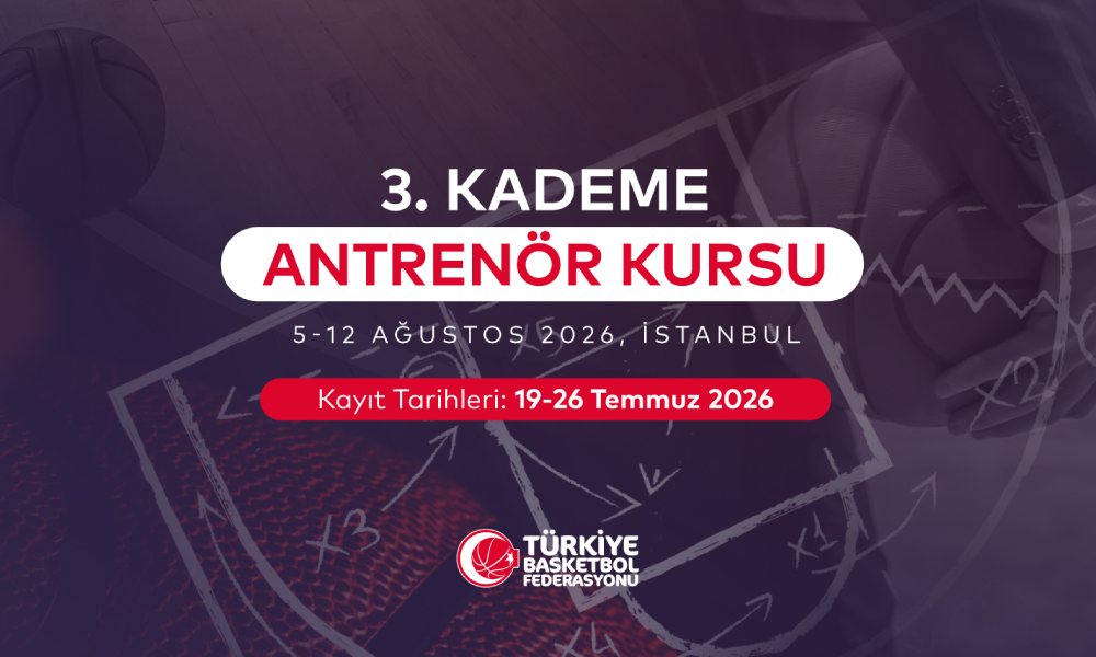 3. Kademe Antrenör Kursu İstanbul'da Düzenlenecek