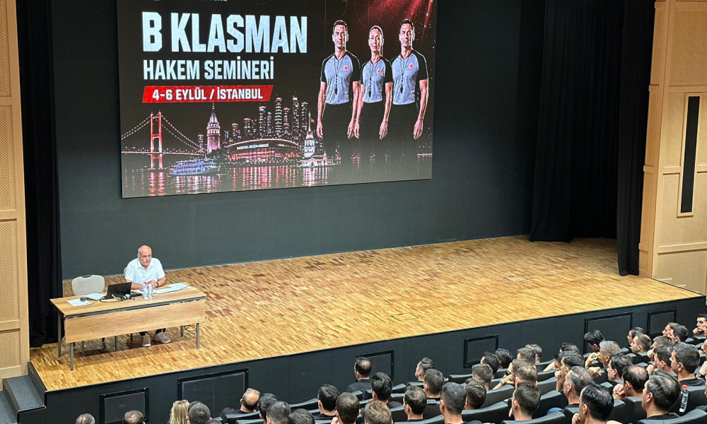 2026-2027 Sezonu B Klasman Hakem Semineri İstanbul’da Başladı