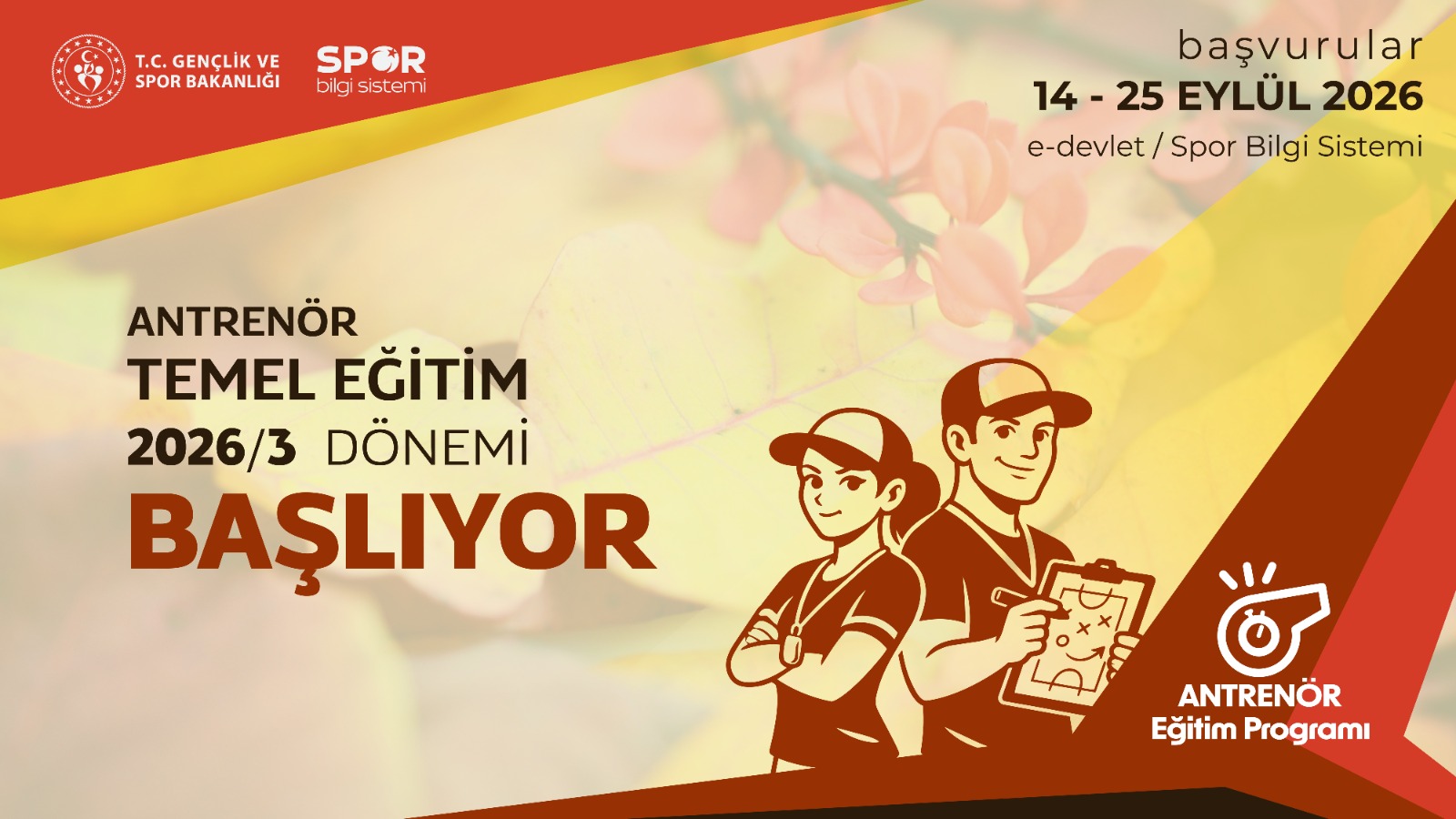 2026/3 Temel Eğitim Dönemi Başvuruları Başlıyor