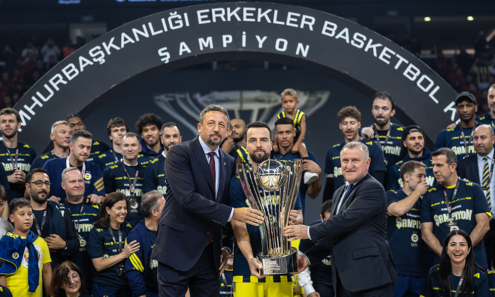 39. Cumhurbaşkanlığı Erkekler Basketbol Kupası'nda Şampiyon Fenerbahçe Tarfin