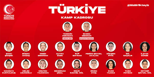A Kadın Milli Takımımızın Kamp Kadrosu Belli Oldu
