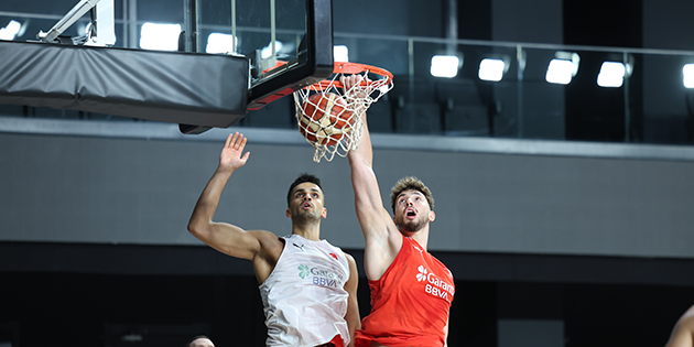 Millilerimiz Hazırlıklarını Basketbol Gelişim Merkezi'nde Sürdürdü