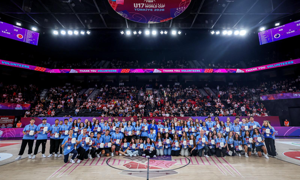 FIBA U17 Basketbol Dünya Kupası’na Gönüllülerden Büyük Destek