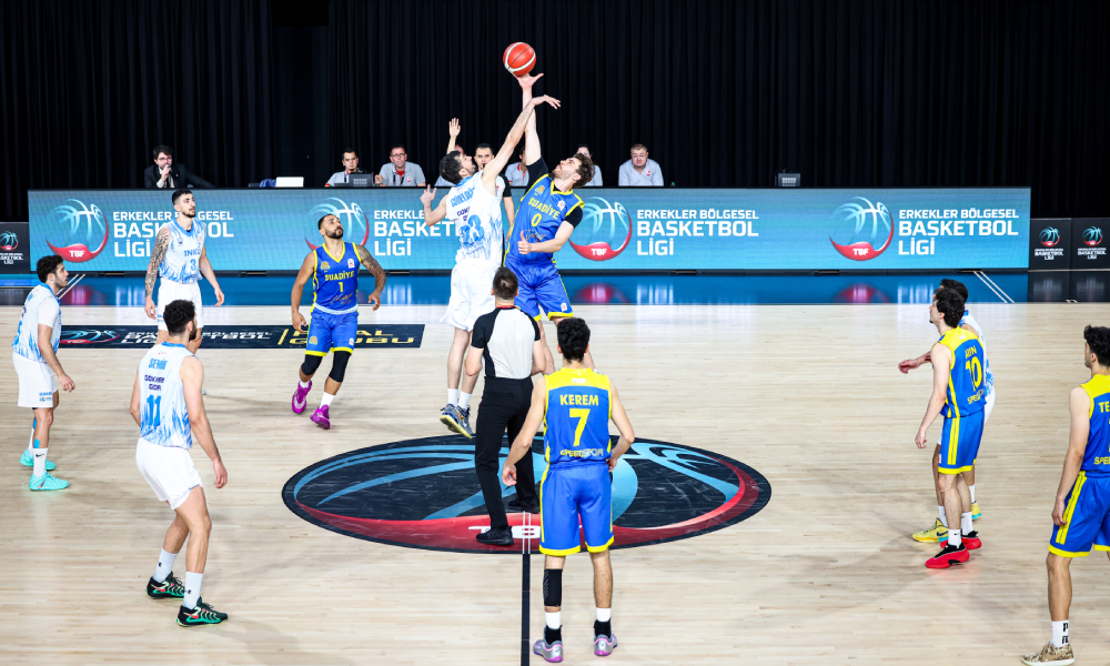 Erkekler Bölgesel Basketbol Ligi'nde İkinci Gün Tamamlandı