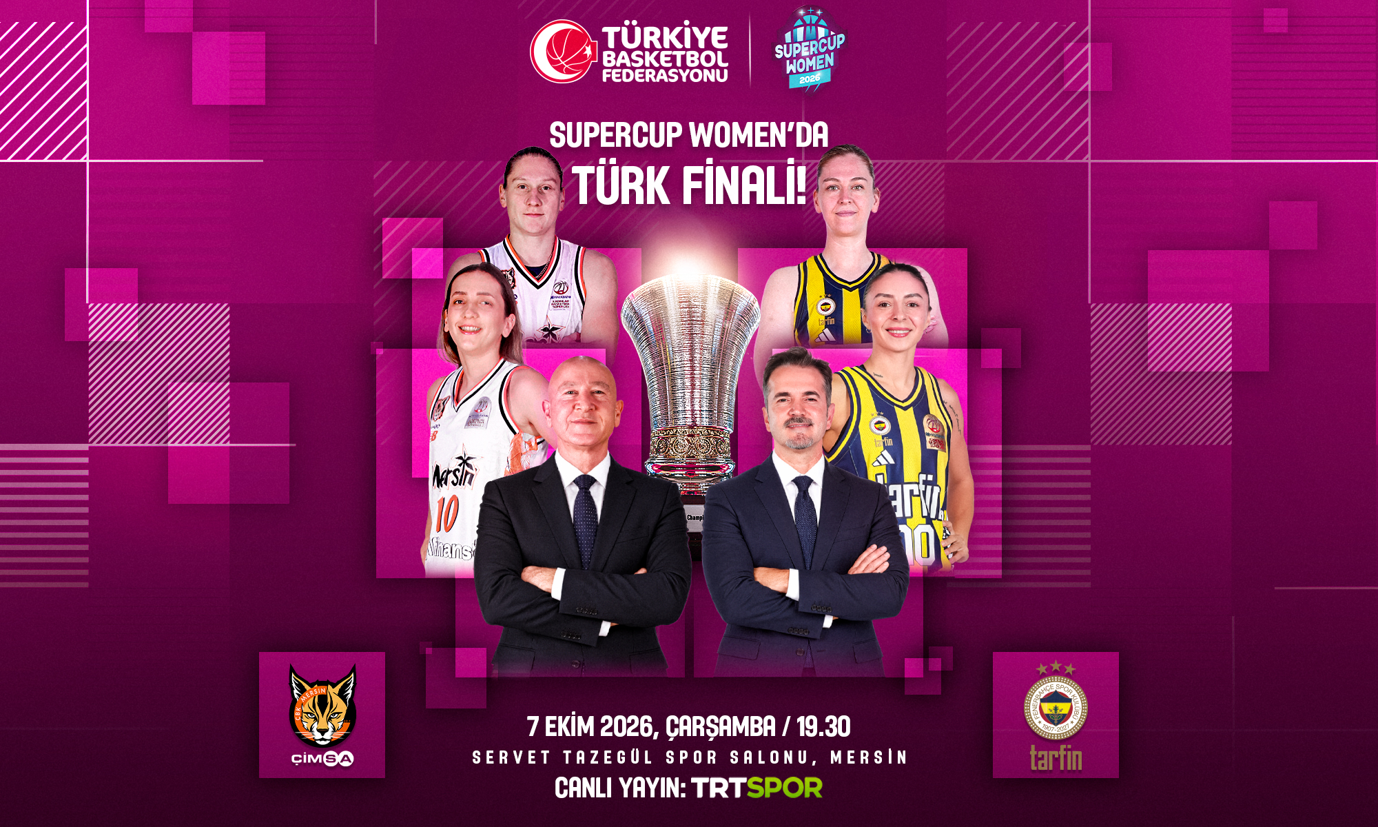 FIBA Kadınlar Süper Kupa'da Türk Finali