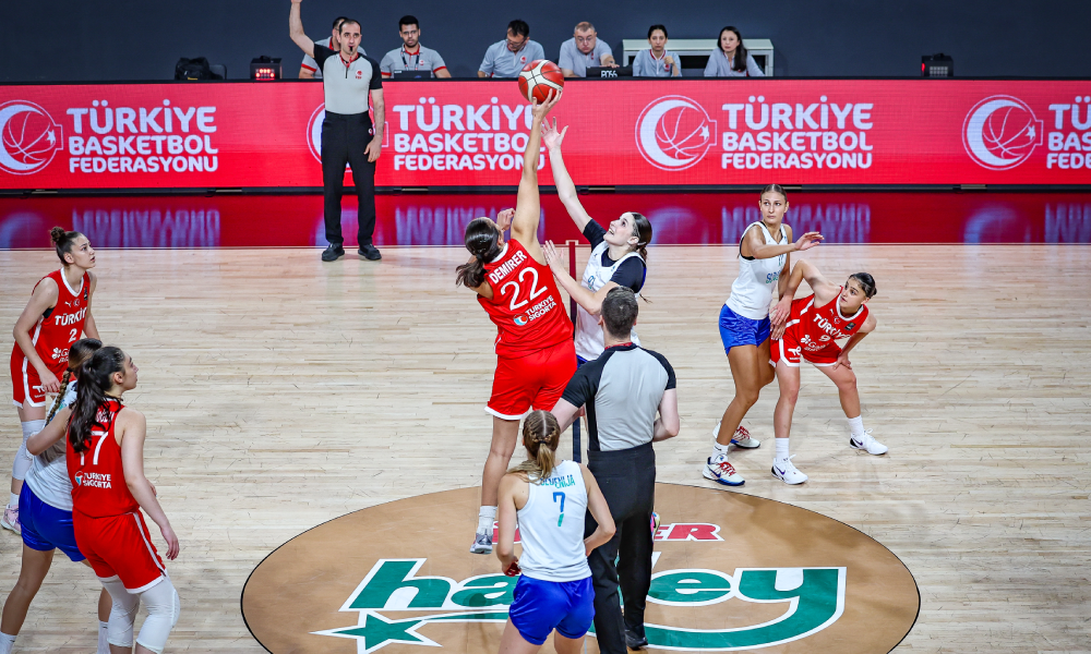 18 Yaş Altı Genç Kız Milli Takımımız Hazırlık Maçında Slovenya'yı Yendi