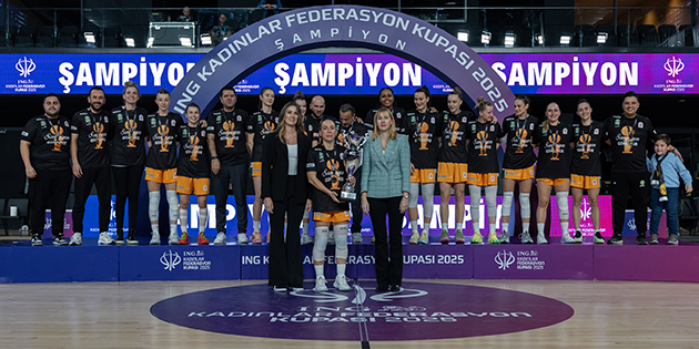 ING Kadınlar Federasyon Kupası 2025'te Şampiyon: Ferhatoğlu Edremit Belediyesi Gürespor