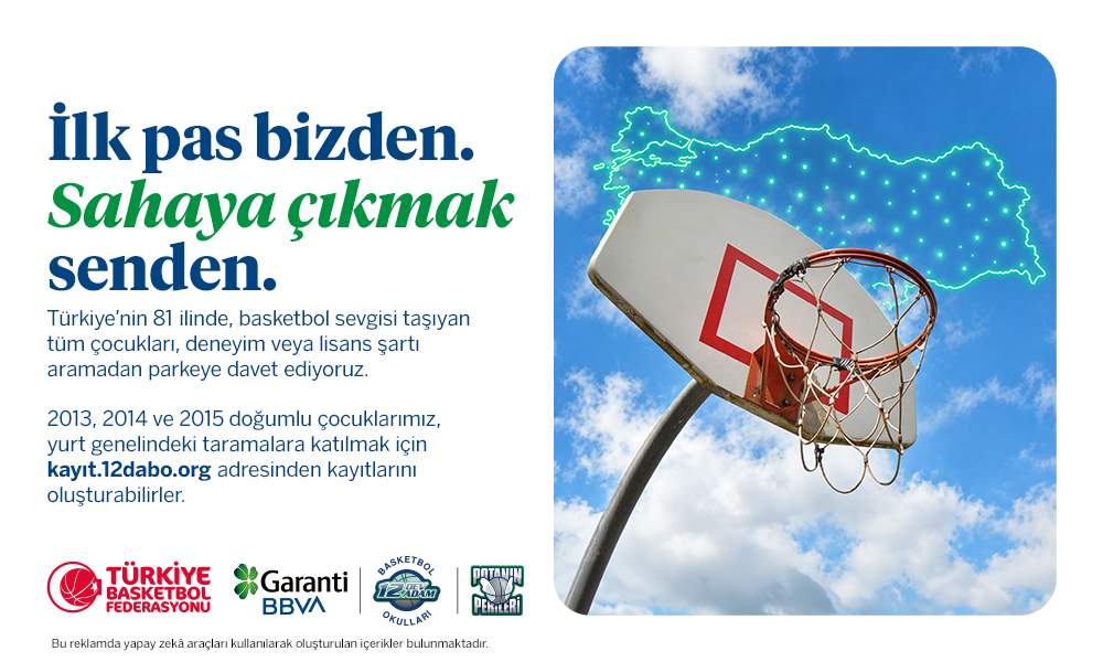 12 DABO BASKETBOLCU TARAMA PROGRAMI BAŞLIYOR