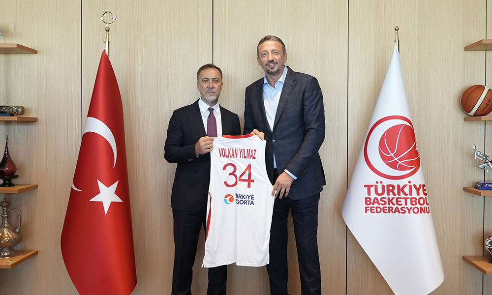 MHP İstanbul İl Başkanı Volkan Yılmaz'dan TBF Başkanı Hidayet Türkoğlu'na Ziyaret