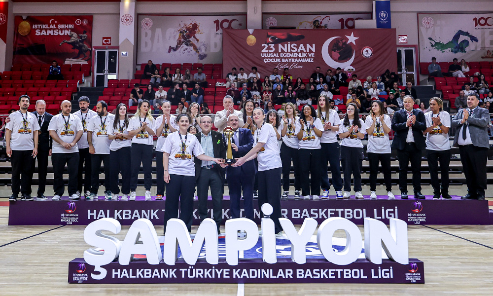 Halkbank Türkiye Kadınlar Basketbol Ligi’nde Şampiyon: Zorlu Koleji Samsun Basketbol