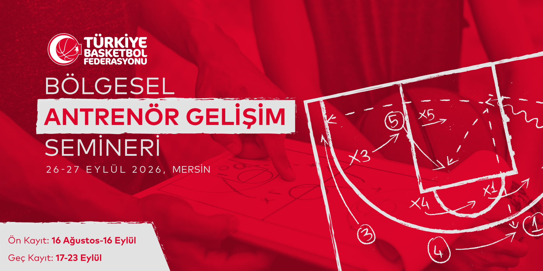 Bölgesel Antrenör Gelişim Semineri Mersin'de Düzenlenecek