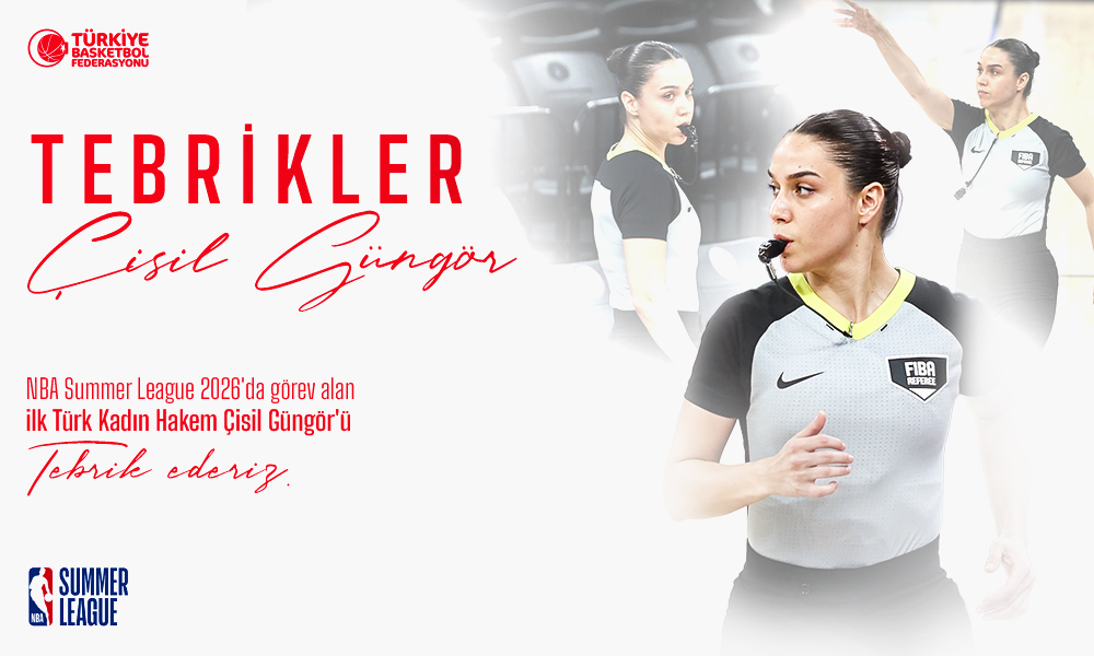 Çisil Güngör, NBA Summer League'de Görev Alan İlk Türk Kadın Hakem Oldu