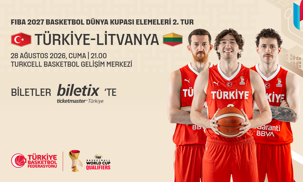 A Erkek Milli Takımımızın Litvanya Maçı Biletleri Satışta