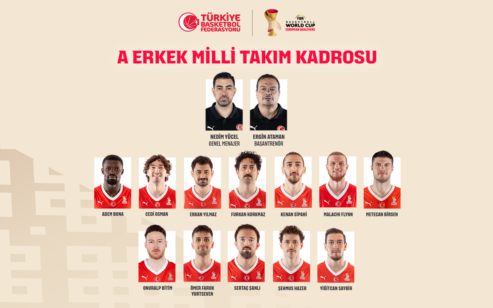 Millilerimizin İzlanda ile Oynayacağı Karşılaşmanın 12 Kişilik Kadrosu Belli Oldu