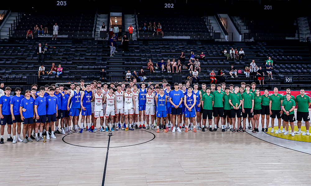 17 Yaş Altı Uluslararası İstanbul Basketbol Turnuvası Tamamlandı