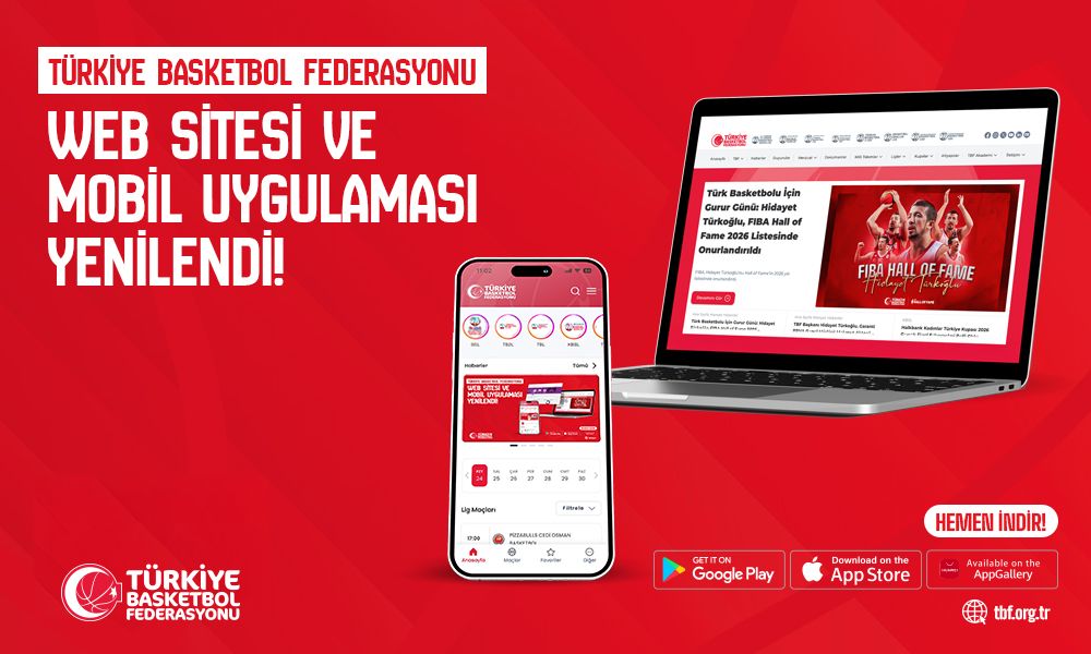 Türk Basketbolunun Dijital Yüzü Yenilendi